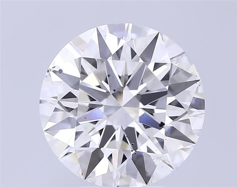 5.09ct E SI1 Rare Carat Ideal Cut Round Lab Grown Diamond