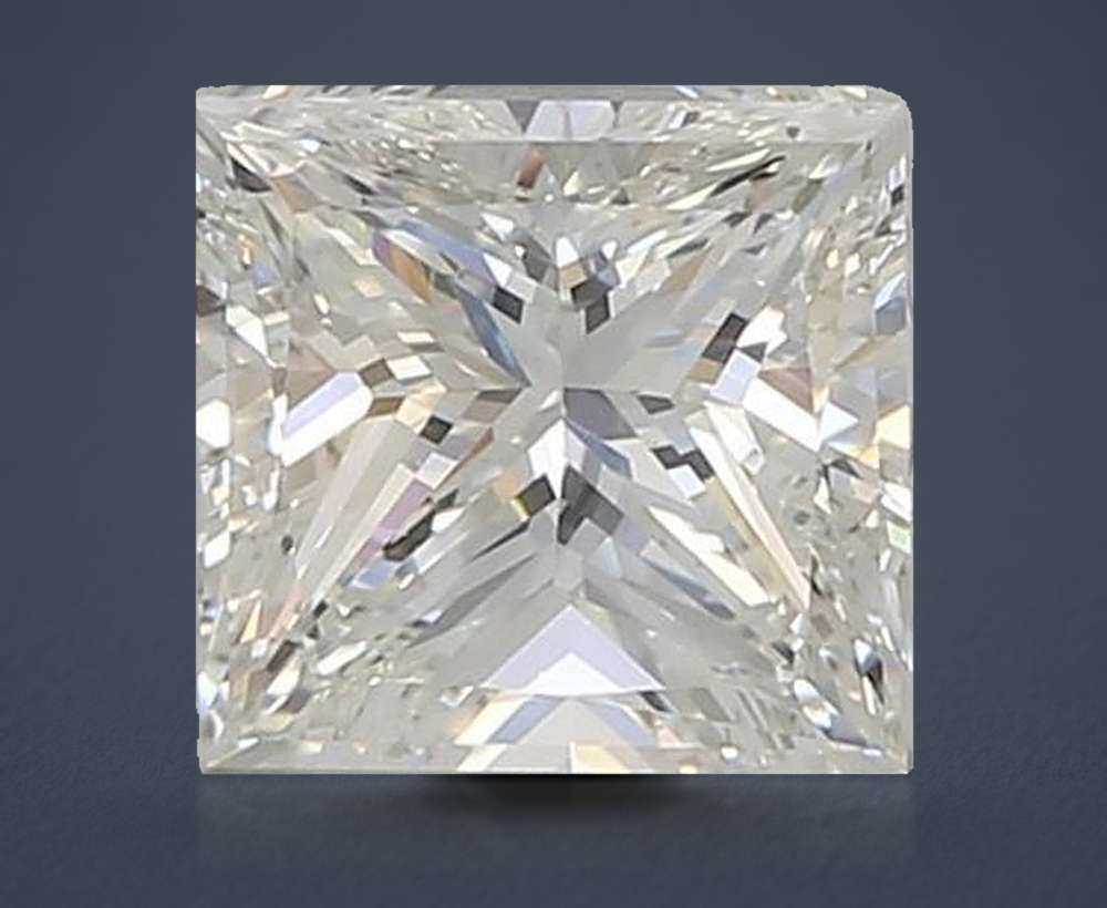 1.96 Carat Princess Natural Diamond