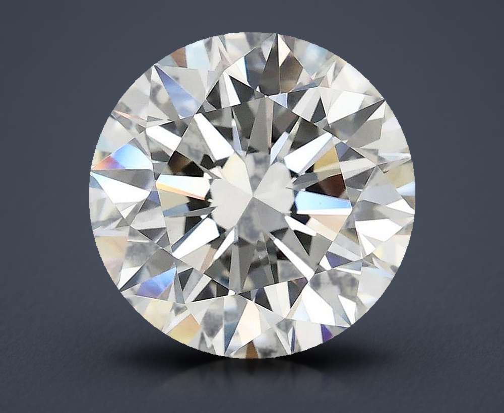 3.93 Carat Round Lab Diamond