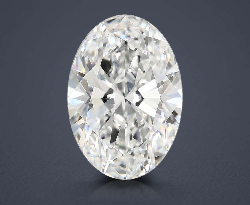4.21 Carat Oval Lab Diamond