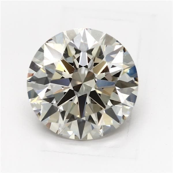 3.00ct K VVS2 Rare Carat Ideal Cut Round Lab Grown Diamond