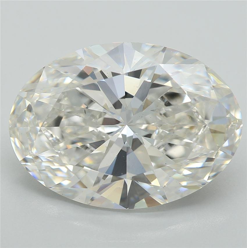 5.01ct G VS1 Rare Carat Ideal Cut Oval Lab Grown Diamond