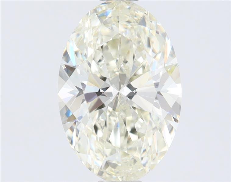 1.01ct K SI2 Rare Carat Ideal Cut Oval Diamond