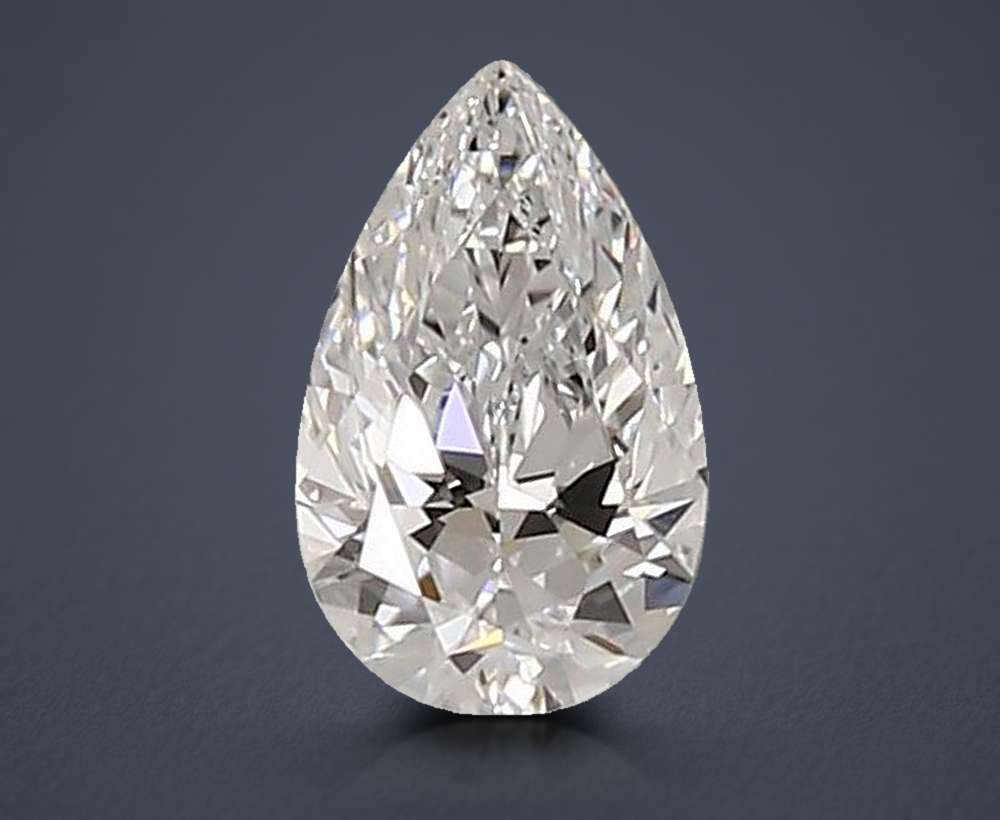 0.82 Carat Pear Lab Diamond