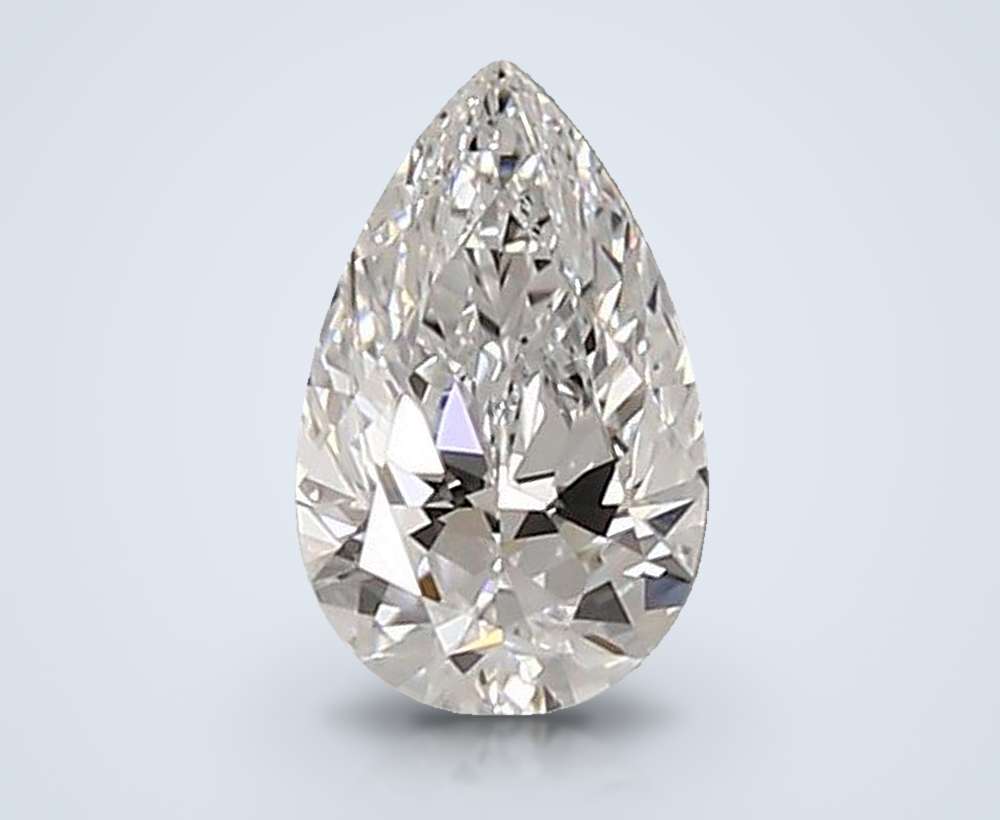 0.82 Carat Pear Lab Diamond