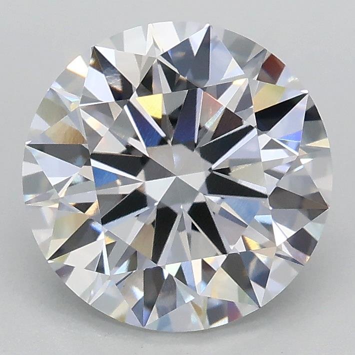 2.03ct D VVS2 Rare Carat Ideal Cut Round Lab Grown Diamond
