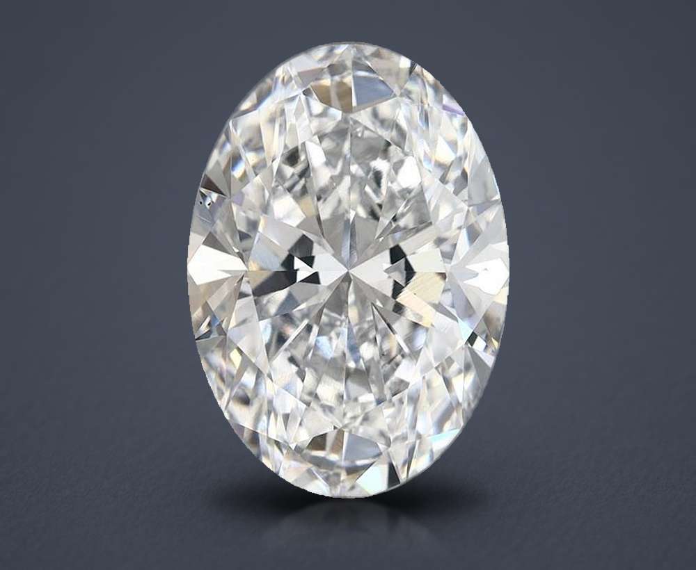 5.81 Carat Oval Lab Diamond