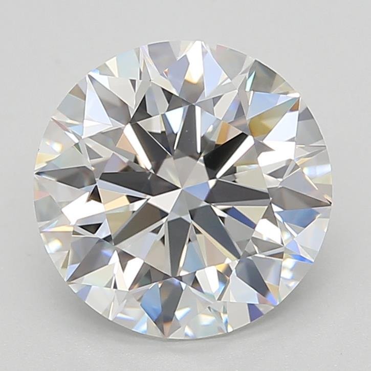 3.08ct E VVS1 Rare Carat Ideal Cut Round Lab Grown Diamond