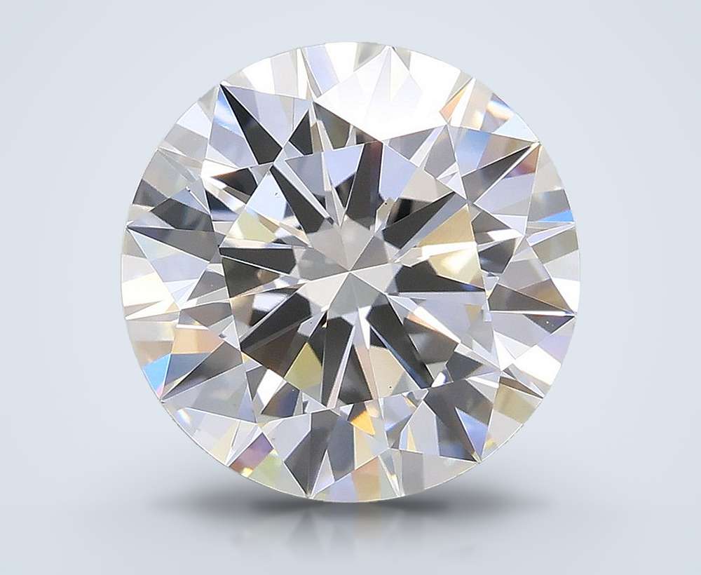 4.08 Carat Round Lab Diamond