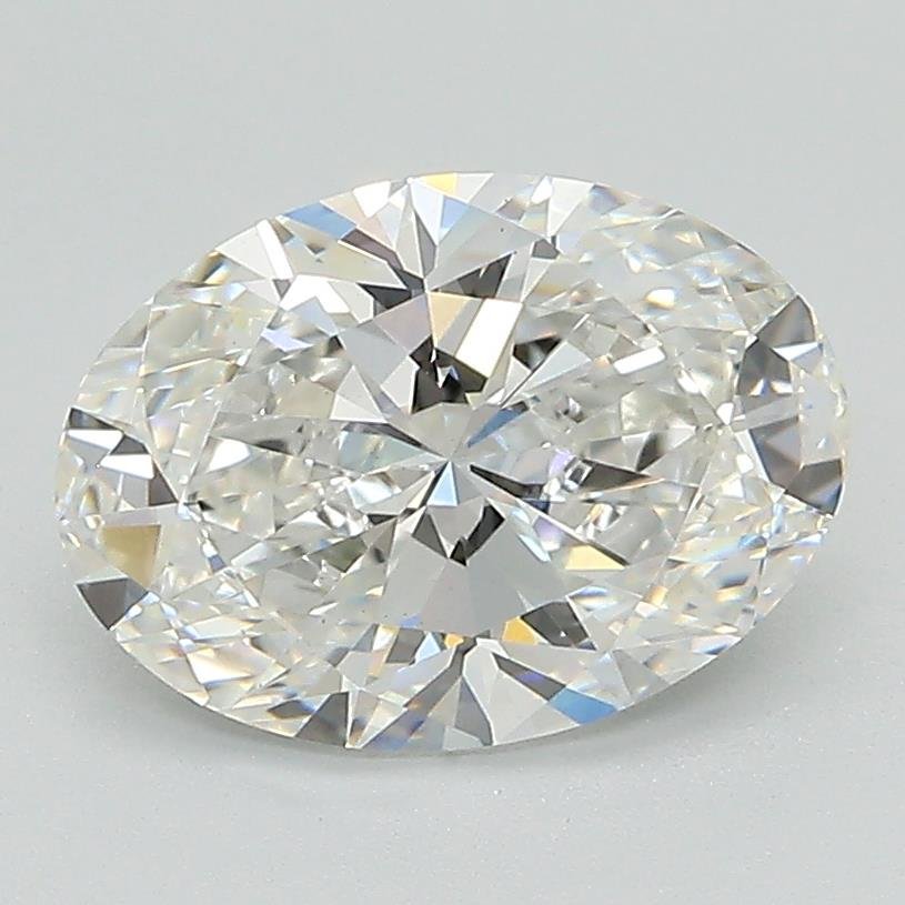 2.09ct E VS1 Rare Carat Ideal Cut Oval Lab Grown Diamond