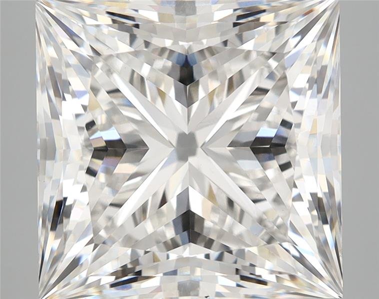 9.34ct G VS2 Rare Carat Ideal Cut Princess Lab Grown Diamond