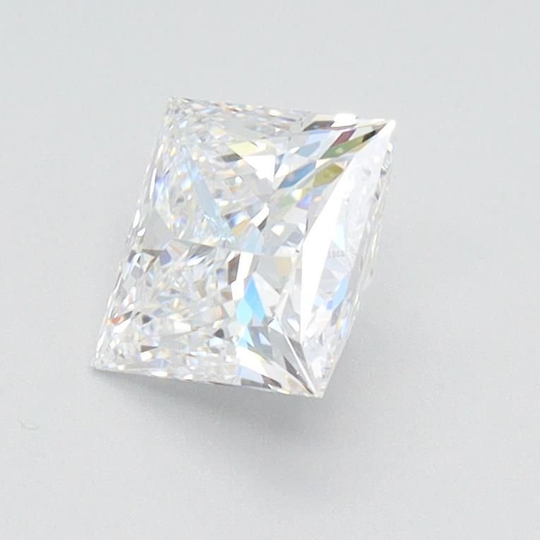 1.04ct D VVS2 Rare Carat Ideal Cut Princess Lab Grown Diamond