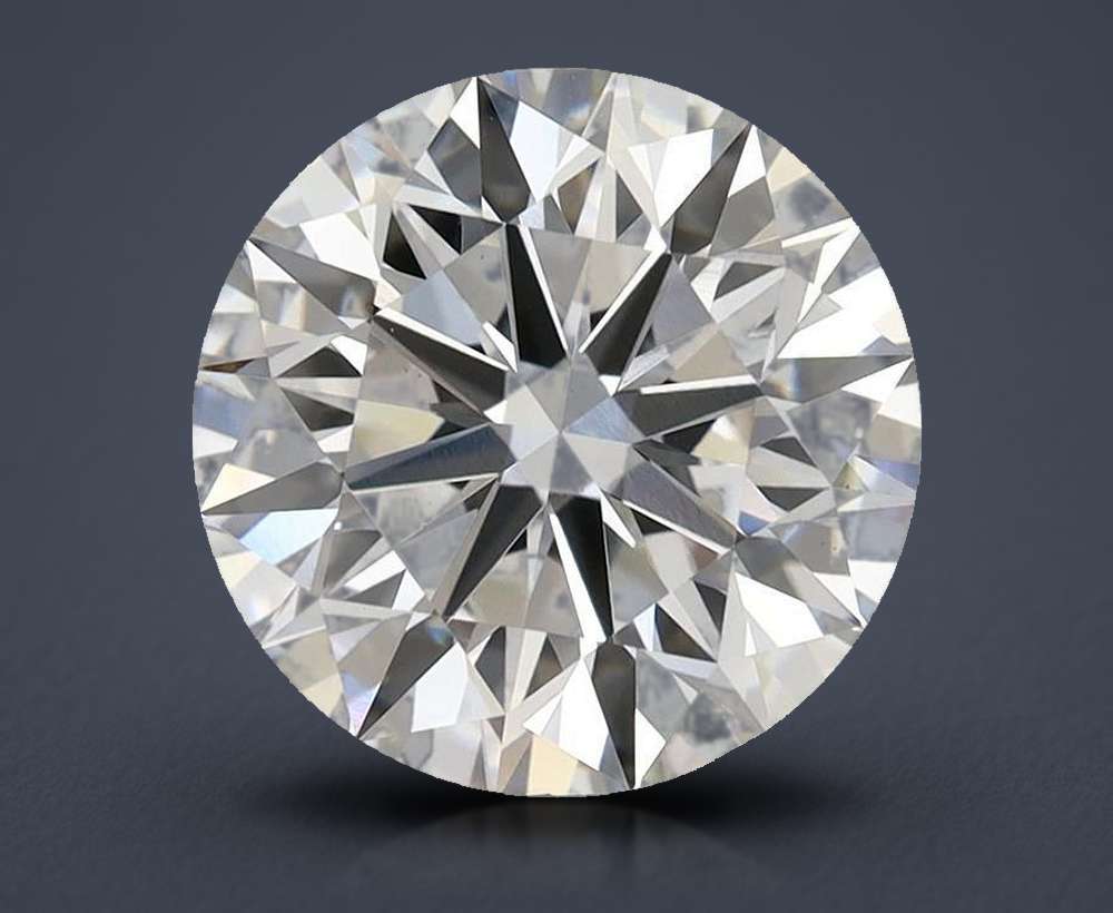 3.95 Carat Round Lab Diamond