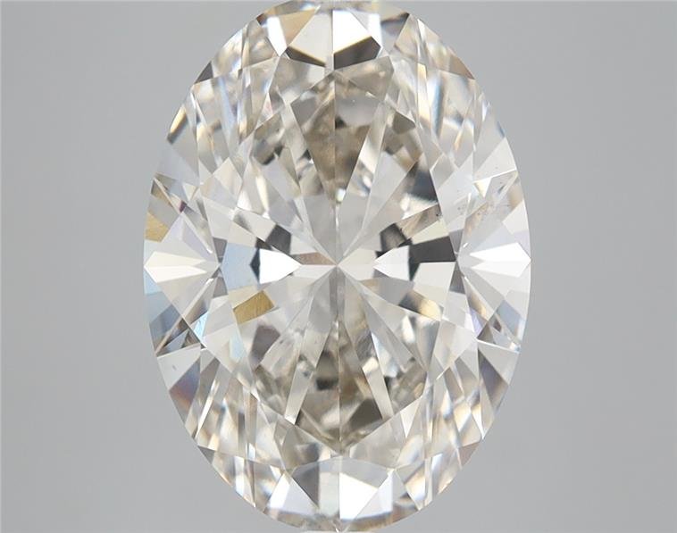 4.18ct I VS2 Rare Carat Ideal Cut Oval Lab Grown Diamond