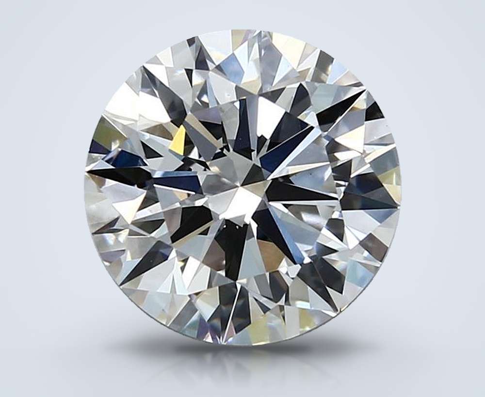 3.51 Carat Round Lab Diamond