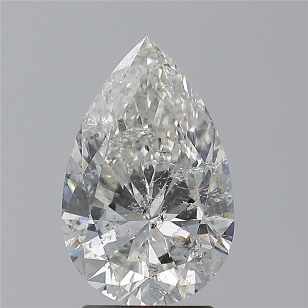 2.26ct G SI2 Rare Carat Ideal Cut Pear Diamond