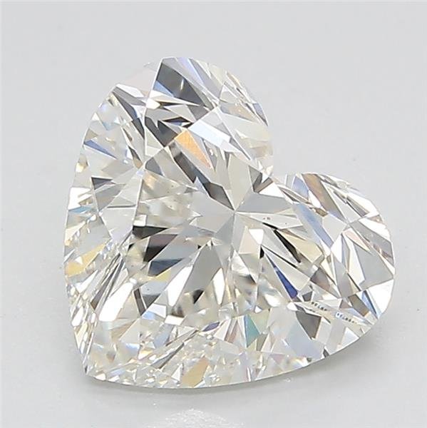 2.31ct G VS1 Rare Carat Ideal Cut Heart Lab Grown Diamond