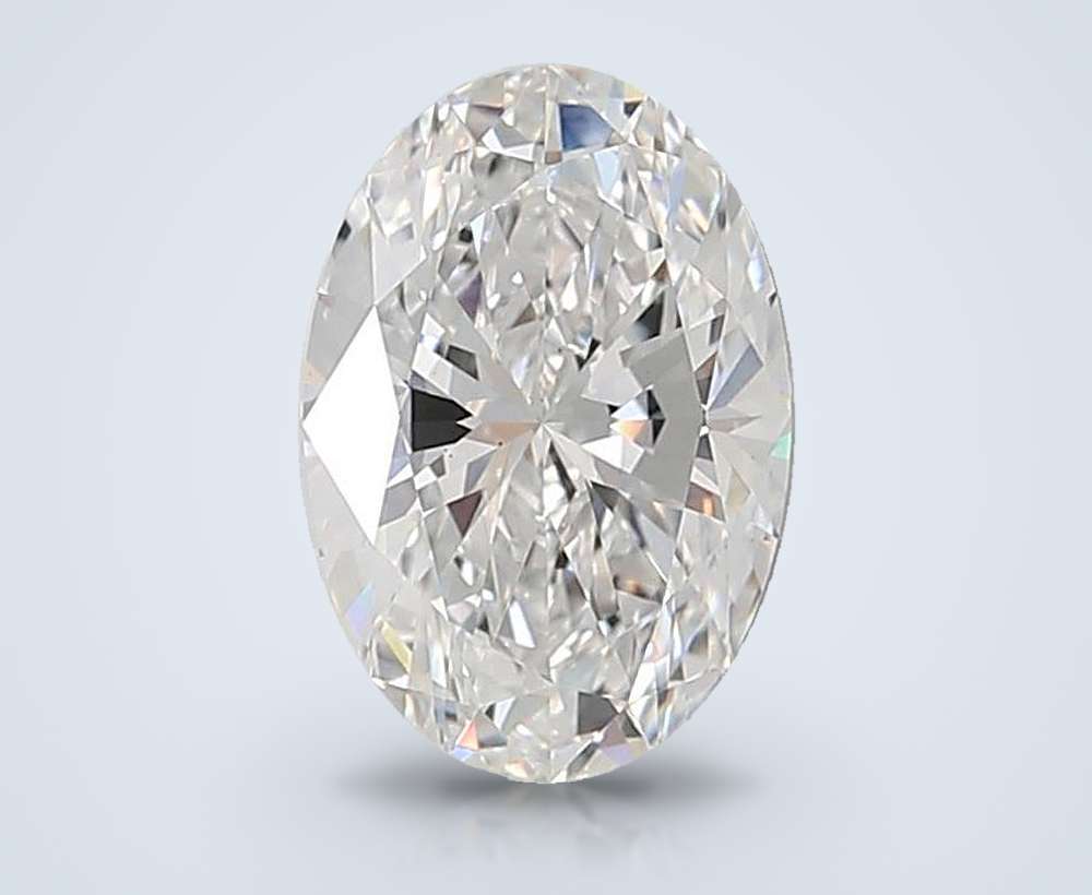 3.72 Carat Oval Lab Diamond