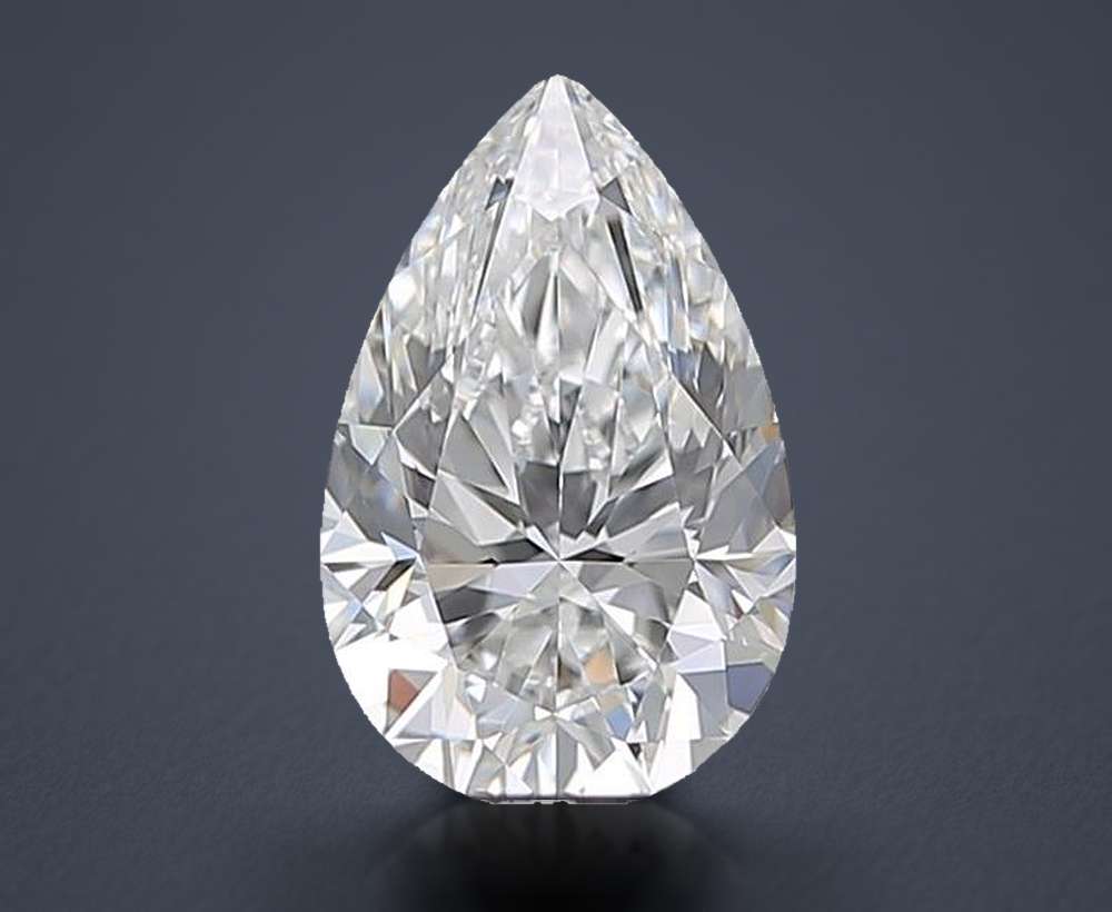 0.70 Carat Pear Natural Diamond
