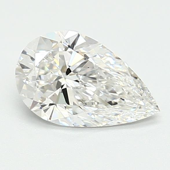 0.98ct E VS1 Rare Carat Ideal Cut Pear Lab Grown Diamond