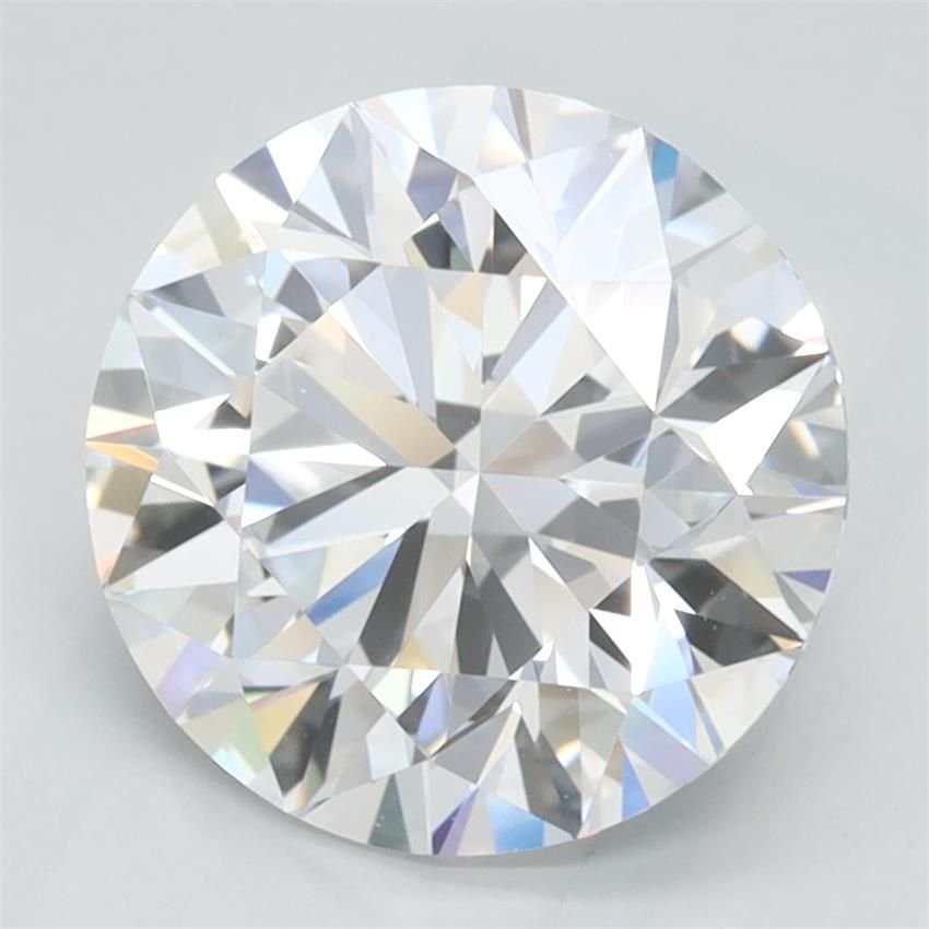 2.51ct D IF Rare Carat Ideal Cut Round Lab Grown Diamond