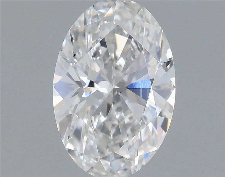 0.88ct E VS2 Rare Carat Ideal Cut Oval Lab Grown Diamond