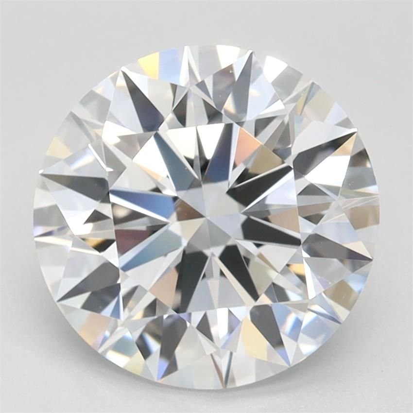 2.38ct D IF Rare Carat Ideal Cut Round Lab Grown Diamond