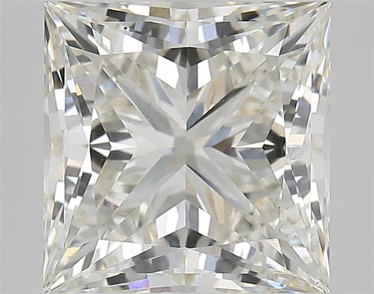 5.52ct H VS2 Rare Carat Ideal Cut Princess Lab Grown Diamond