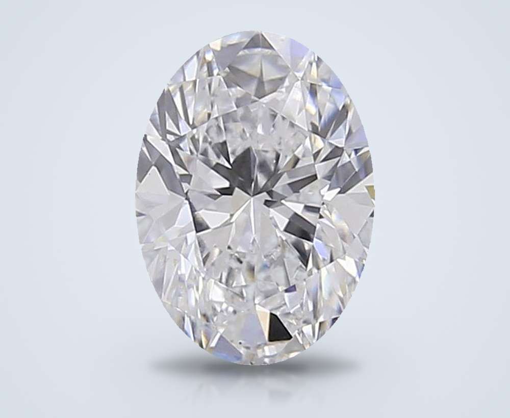 0.57 Carat Oval Lab Diamond