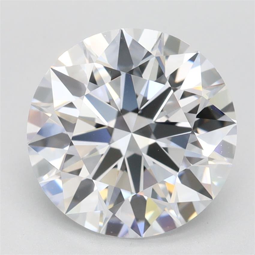 2.52ct D FL Rare Carat Ideal Cut Round Lab Grown Diamond