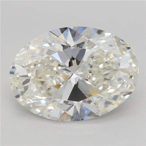 6.04ct G VS1 Rare Carat Ideal Cut Oval Lab Grown Diamond