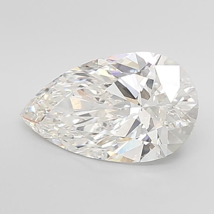 4.05ct G VS1 Rare Carat Ideal Cut Pear Lab Grown Diamond