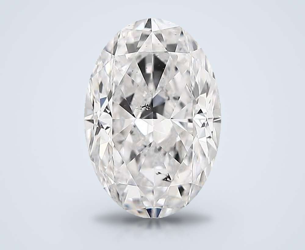 3.81 Carat Oval Natural Diamond