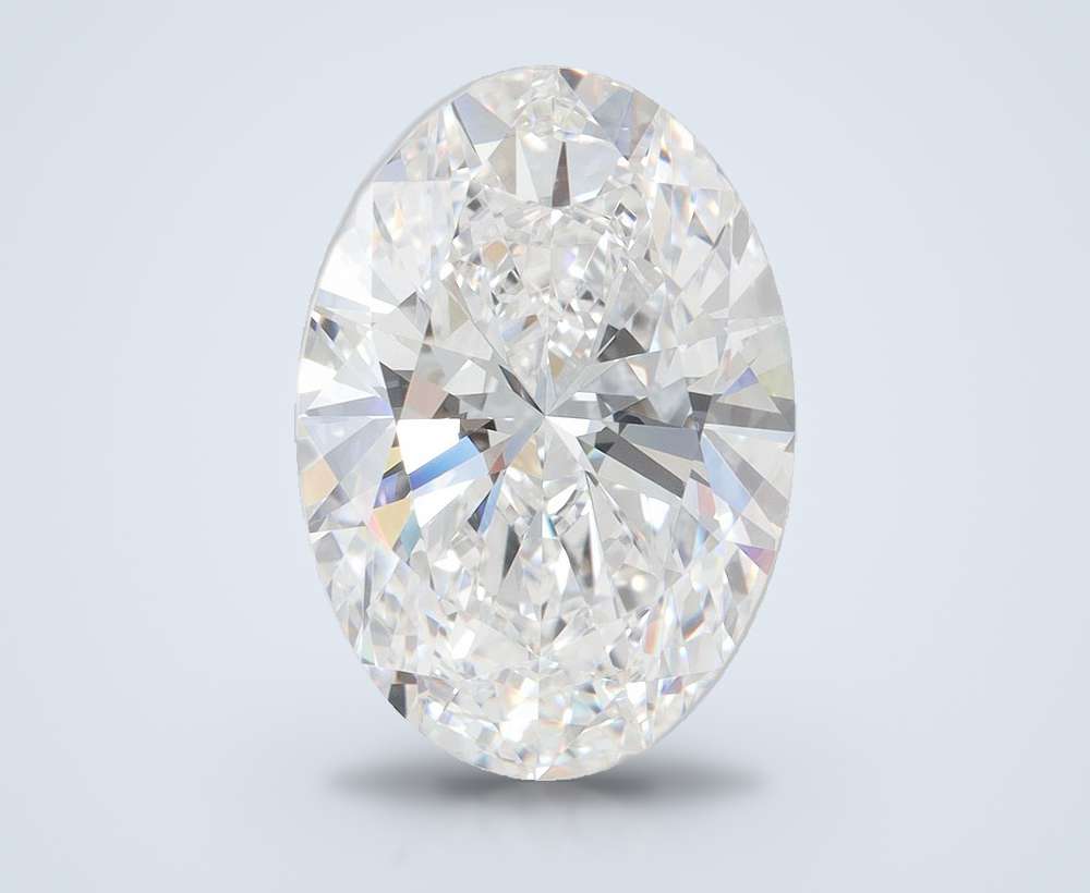 7.04 Carat Oval Lab Diamond