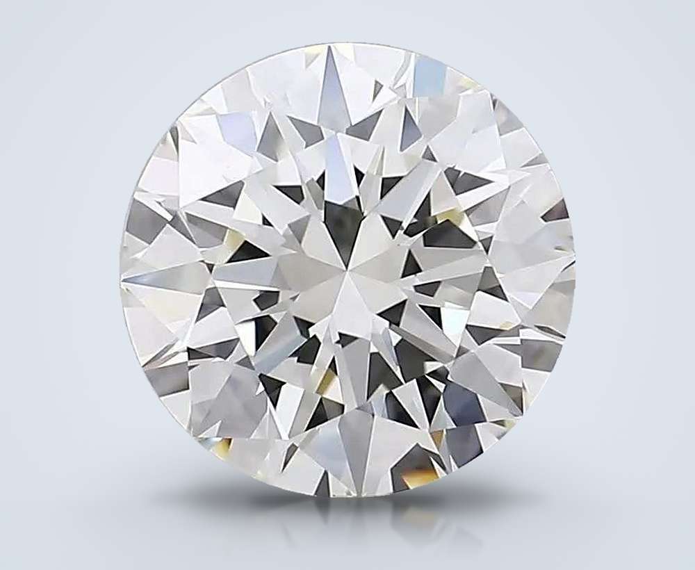 3.00 Carat Round Natural Diamond