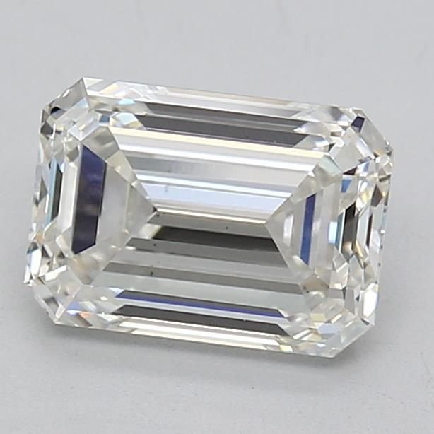 2.35ct F VS1 Excellent Cut Emerald Lab Grown Diamond
