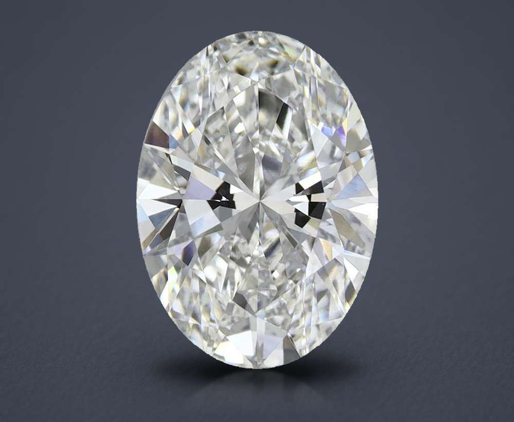 2.08 Carat Oval Lab Diamond