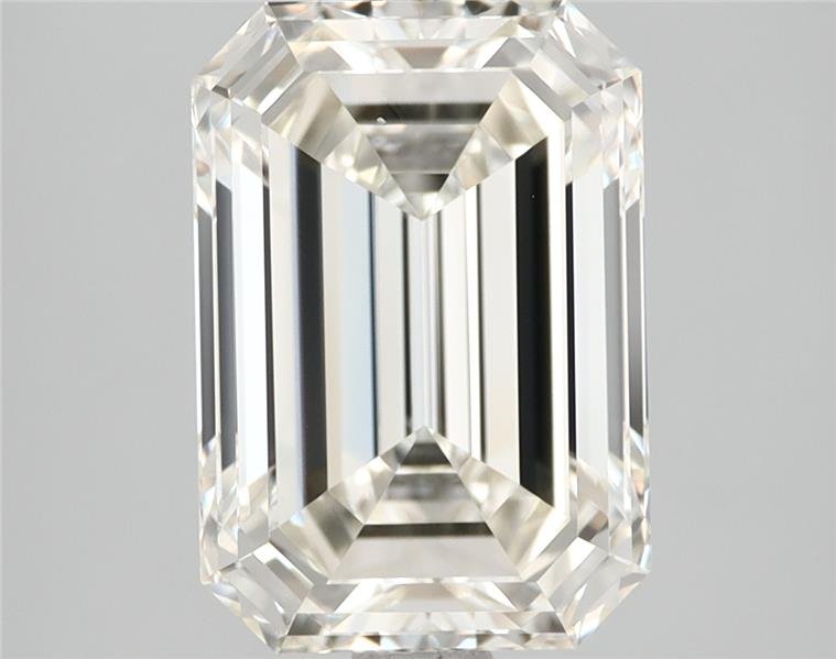 3.02ct J VS1 Rare Carat Ideal Cut Emerald Diamond