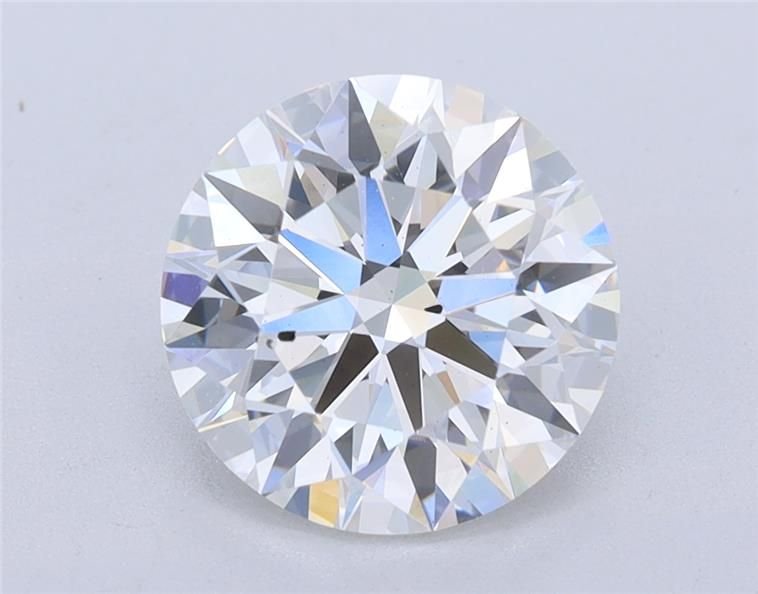 2.30ct F SI1 Rare Carat Ideal Cut Round Lab Grown Diamond