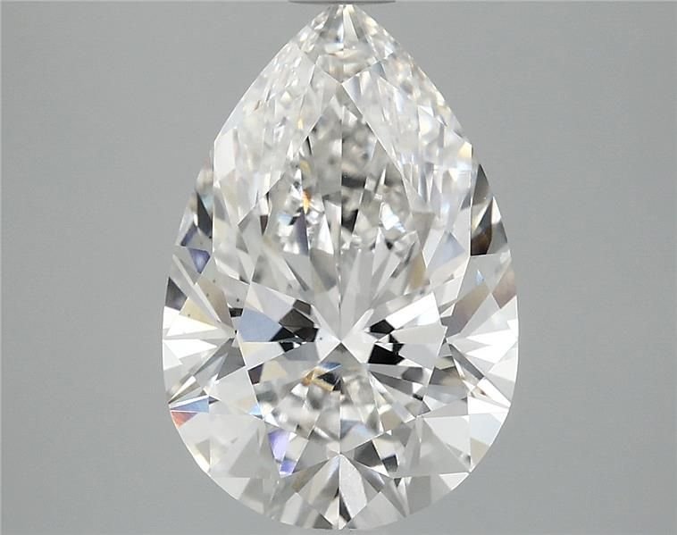 3.58 Carat Pear Lab Diamond
