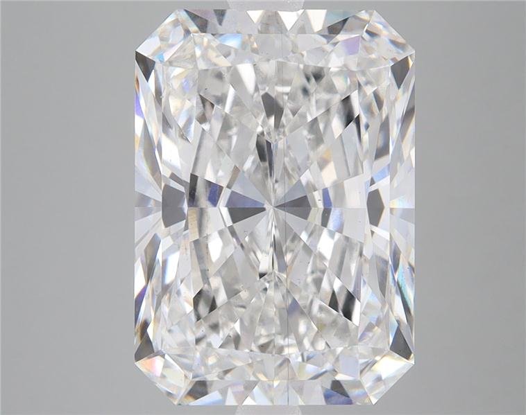 7.53ct F VS2 Rare Carat Ideal Cut Radiant Lab Grown Diamond