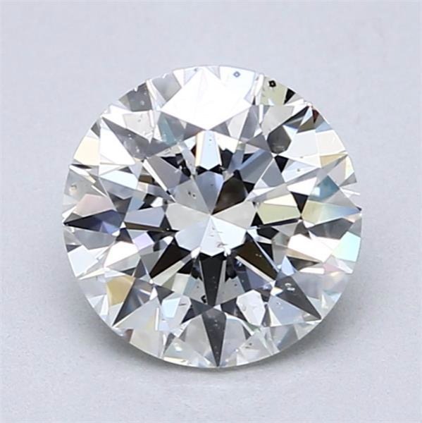 1.72ct G SI2 Rare Carat Ideal Cut Round Diamond