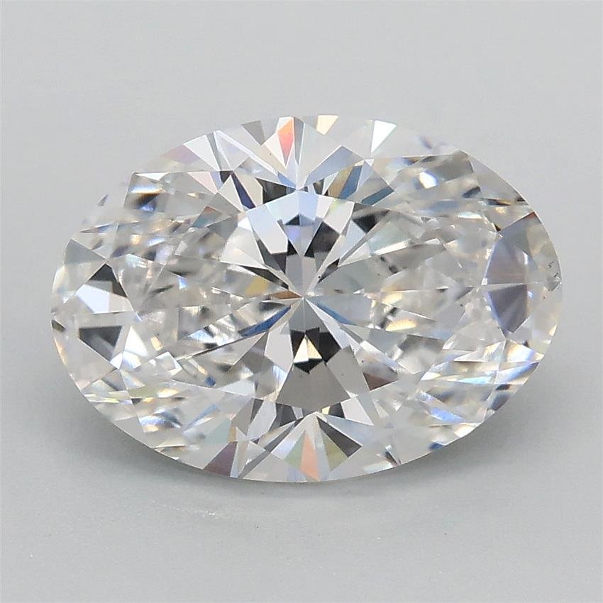 2.01ct E VS1 Rare Carat Ideal Cut Oval Lab Grown Diamond