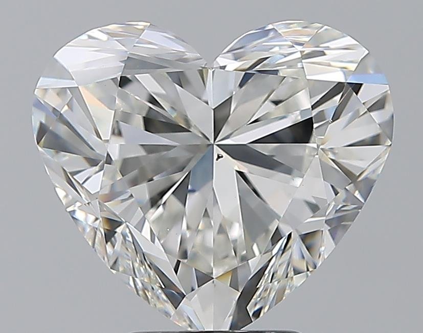 5.01ct I VS2 Rare Carat Ideal Cut Heart Diamond