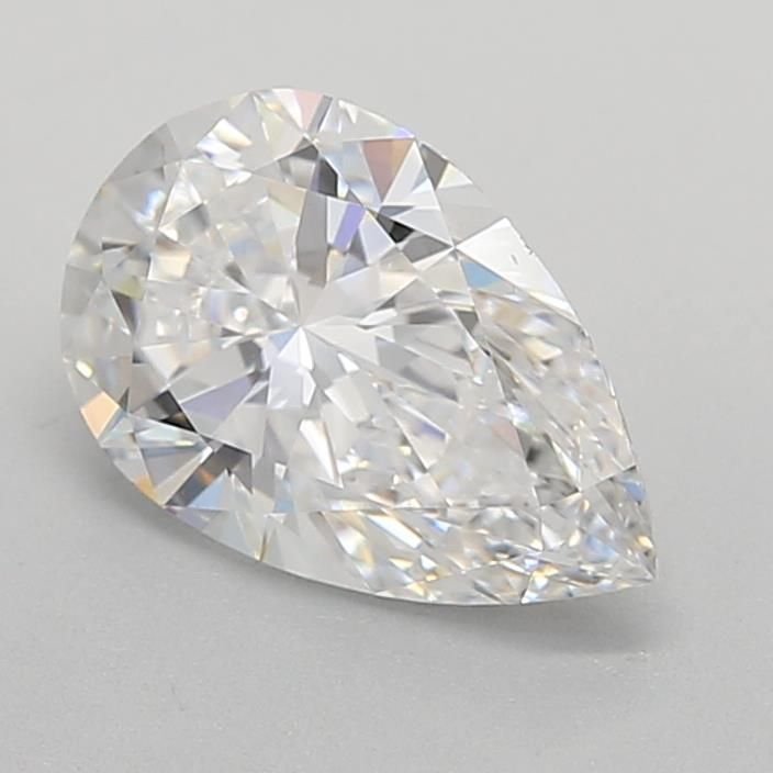 1.06ct D VVS2 Rare Carat Ideal Cut Pear Lab Grown Diamond