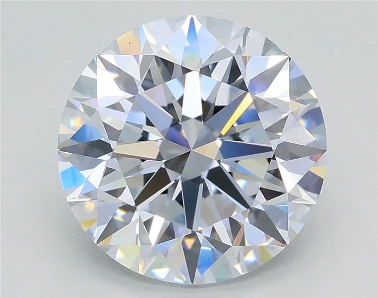 3.53ct F VVS2 Excellent Cut Round Lab Grown Diamond
