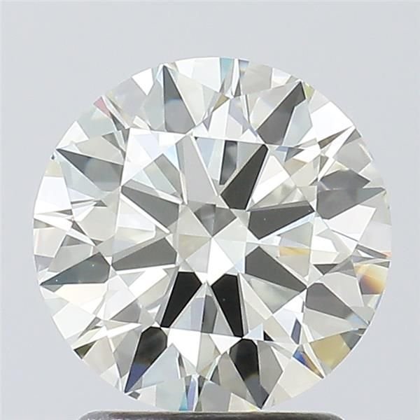 1.71ct I IF Rare Carat Ideal Cut Round Diamond