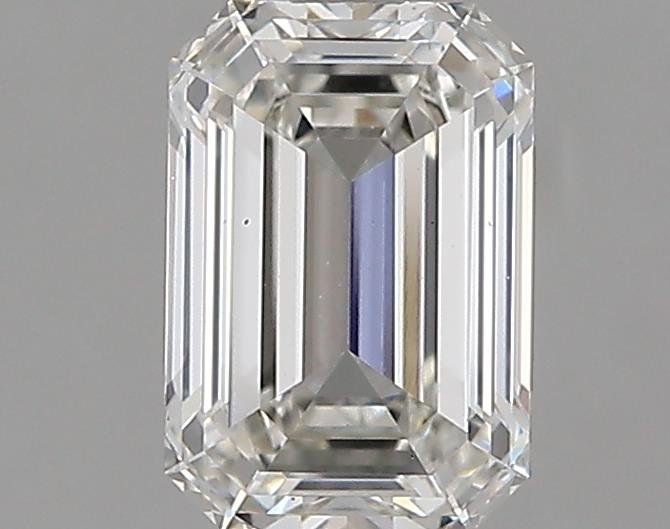 1.29ct H VS1 Rare Carat Ideal Cut Emerald Lab Grown Diamond