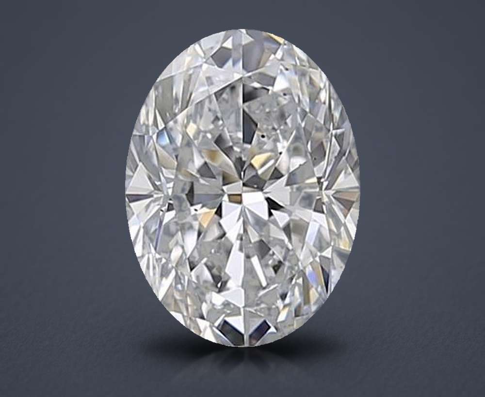 1.70 Carat Oval Natural Diamond