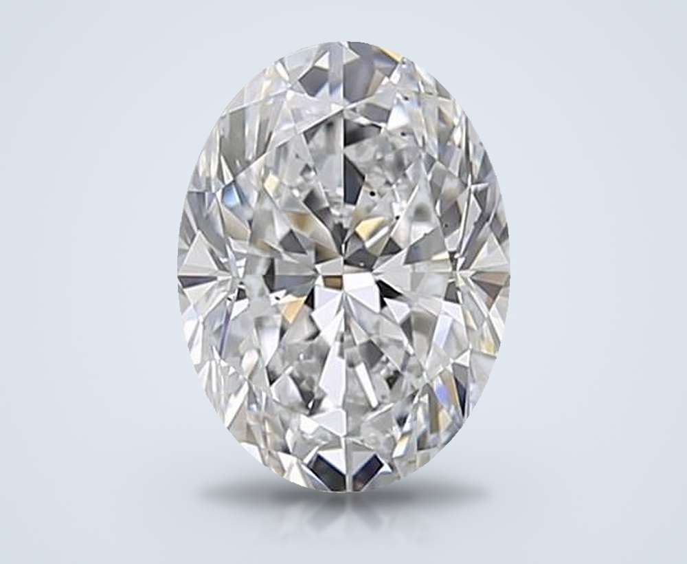 1.70 Carat Oval Natural Diamond